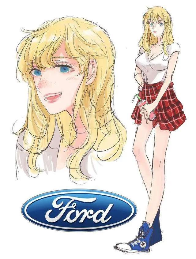 当汽车品牌变二次元美女,兰博基尼是霸气女王,法拉利是性感御姐