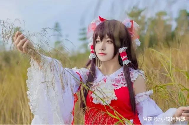 二次元美女Cosplay东方博丽灵梦