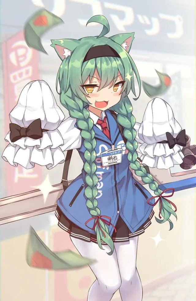 二次元美女高清插画图集：千里之行，始于足下！