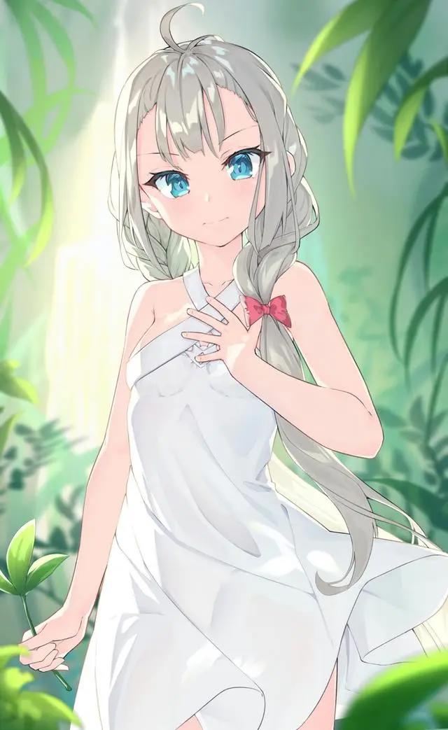 二次元美女高清插画图集：千里之行，始于足下！