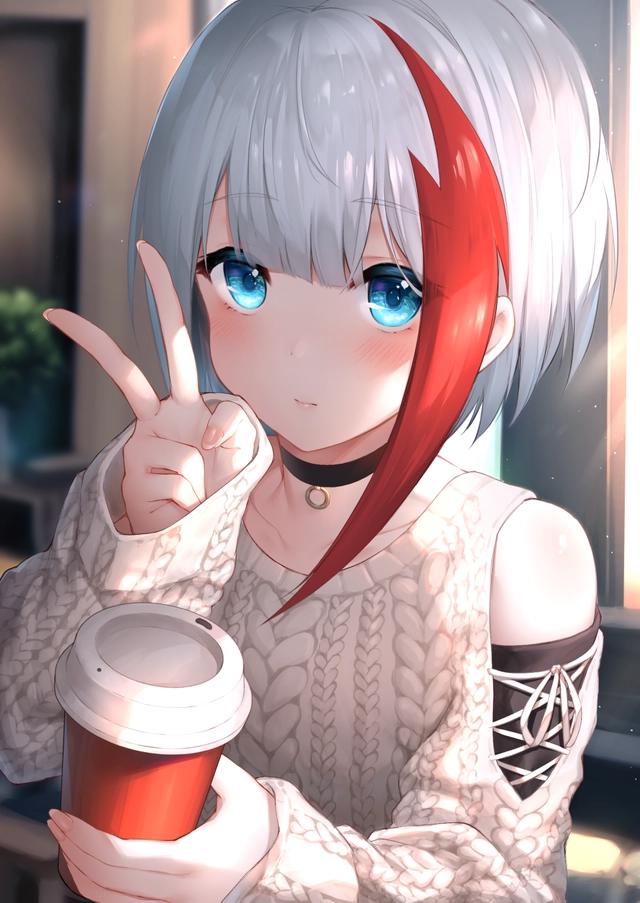 二次元美女高清插画图集：千里之行，始于足下！