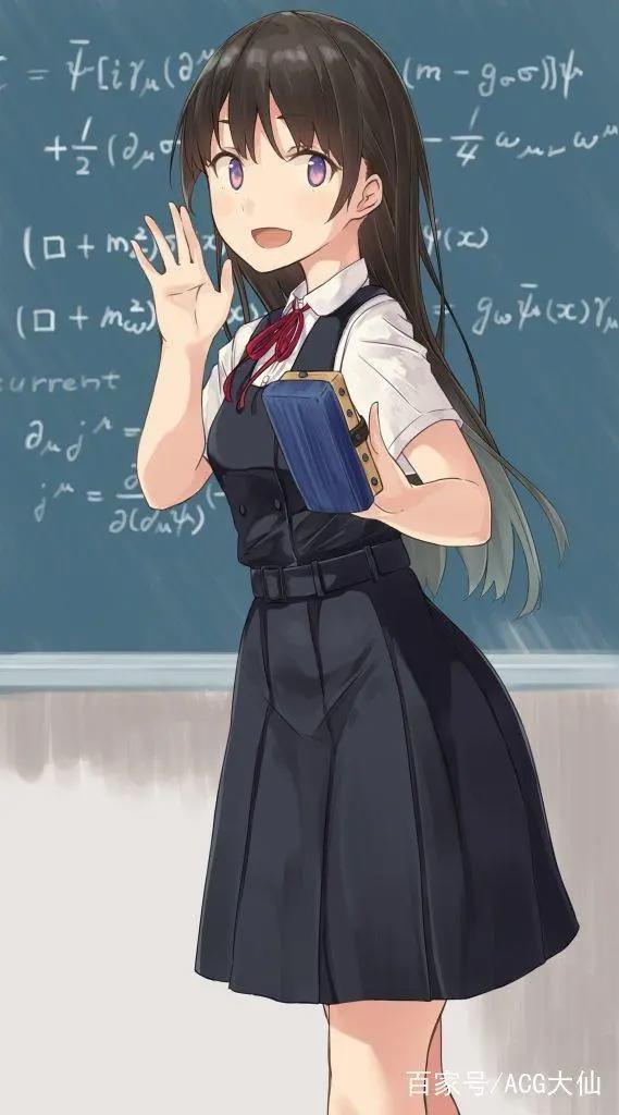 二次元美女：最能展现少女青春、美丽的就是校服了，有喜欢的JK吗