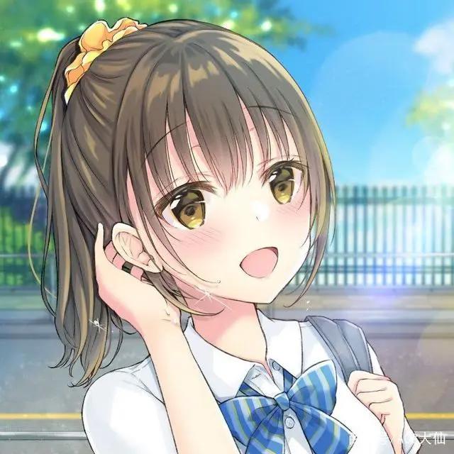 二次元美女：最能展现少女青春、美丽的就是校服了，有喜欢的JK吗