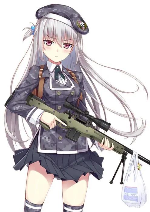 那些穿着jk制服的二次元美少女
