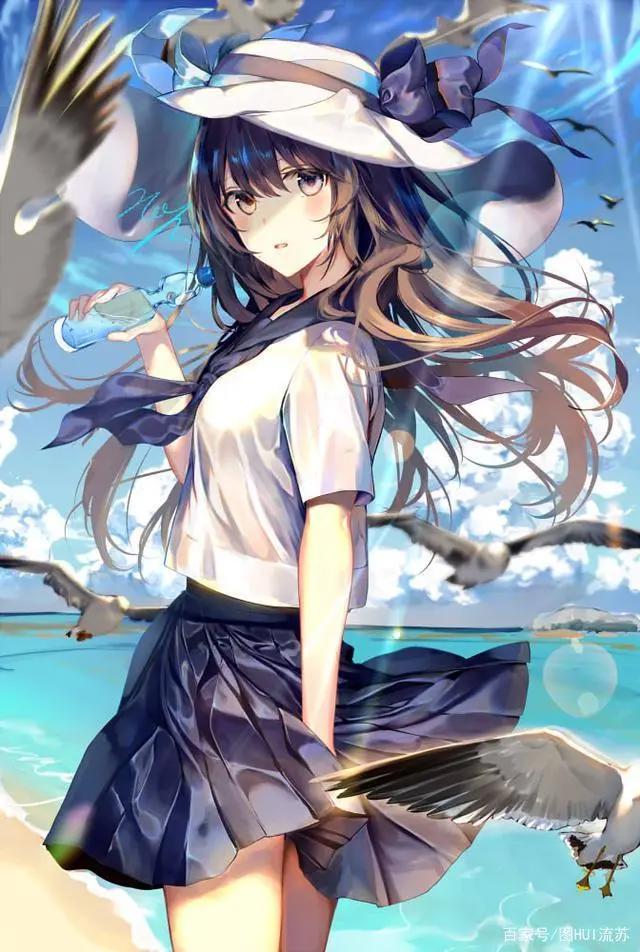 二次元女生高清大图壁纸