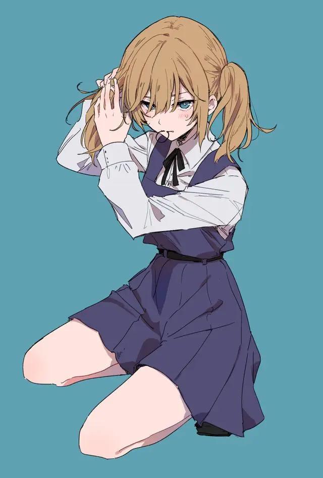 二次元美少女唯美插画壁纸，网友：这回真爱了
