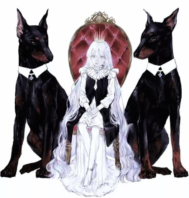 画师描绘令人心动的二次元少女插画，充满忧郁的贵族气质！