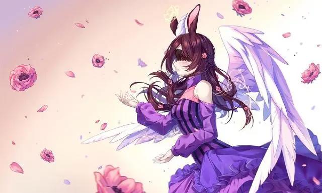 漂亮的二次元少女插画，喜欢就拿走吧