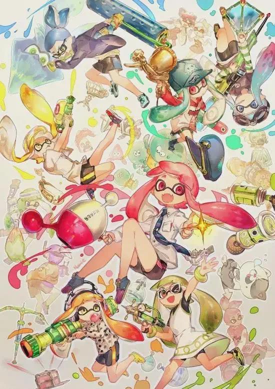 动漫插画,20张二次元小姐姐插画:画师Namie作品