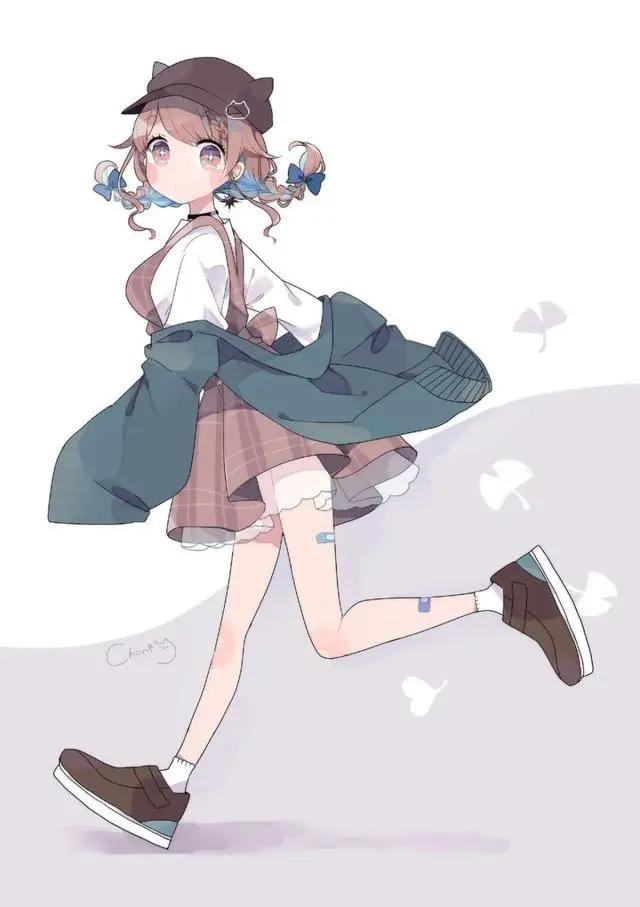 二次元可爱气质动漫少女