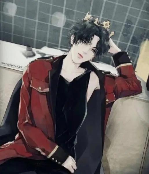 酷酷的二次元动漫男生头像，经此一别，各自珍重！