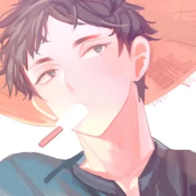 酷酷的二次元动漫男生头像，经此一别，各自珍重！