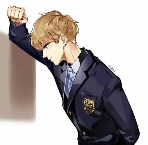 超阳光二次元动漫男生头像，白头莫闲过，青春不再来！
