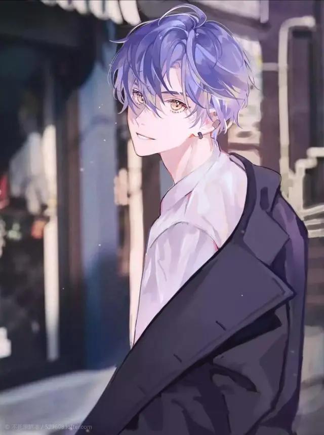 可爱小奶狗动漫男头像，人家这么可爱，当然是男孩子