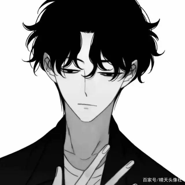 动漫男生头像，世间任何景象都不及你耀眼