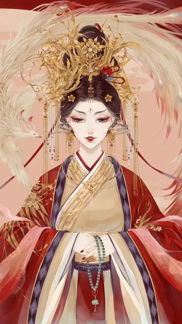 古风动漫女生头像&你携缓缓月色而来,而雪也好似温柔弥漫