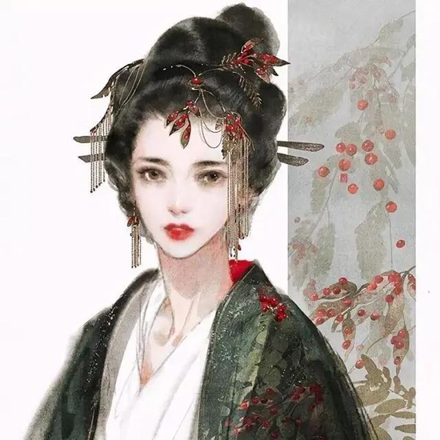 古风动漫女生头像&你携缓缓月色而来,而雪也好似温柔弥漫