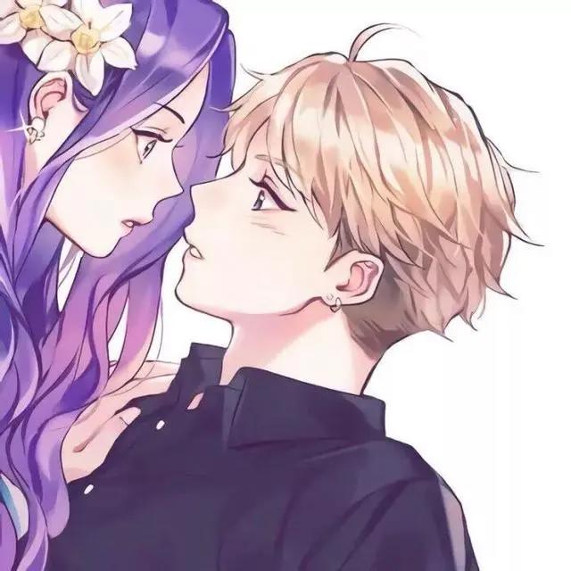 唯美动漫情侣头像:对你的想念真的很妙