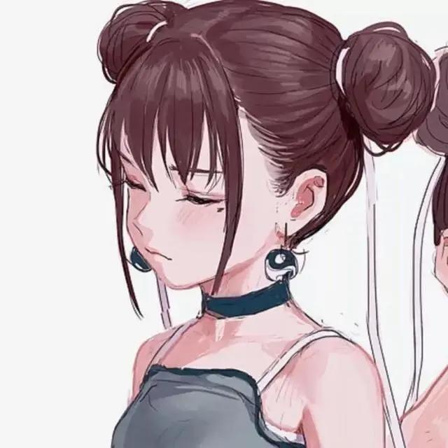 超可爱双人动漫闺蜜头像,超爱(凡尔赛文学大赛)