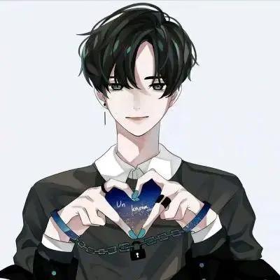 动漫男生头像：别在十几岁的年纪守着不堪负重的感情