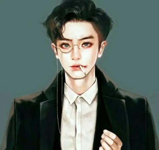 动漫头像：爱耍酷的男孩，你更喜欢哪一个？
