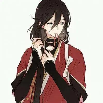 古风二次元动漫男主头像：青梅竹马各自为家，谁还记当年花前月下