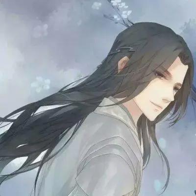 古风二次元动漫男主头像：青梅竹马各自为家，谁还记当年花前月下