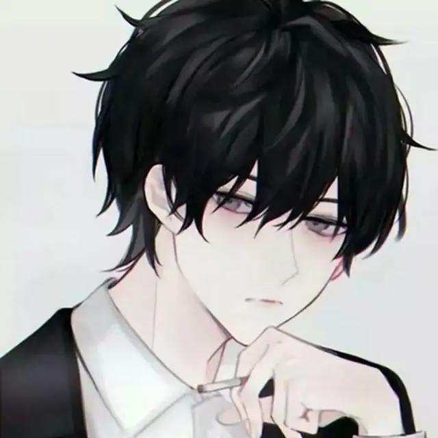 动漫男生头像:我还爱着,只是少了非在一起的执着