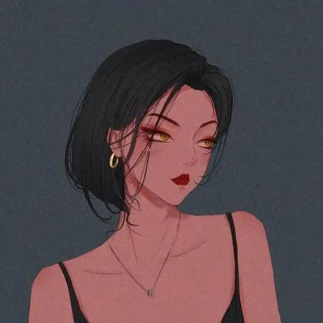 暗黑系动漫男女头像