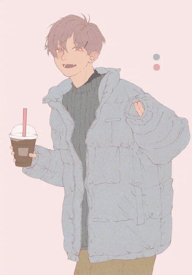 动漫男生头像：我爱你，希望你有机会把这句话还给我