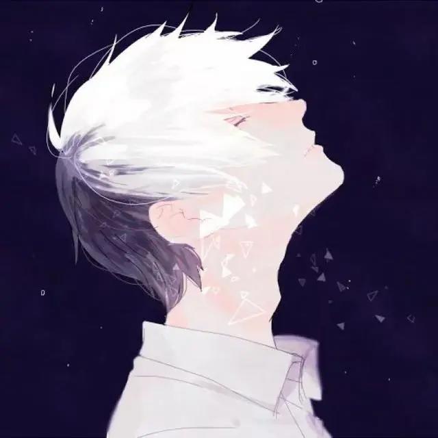 动漫男生头像：当我热情耗尽，你就是陌生人