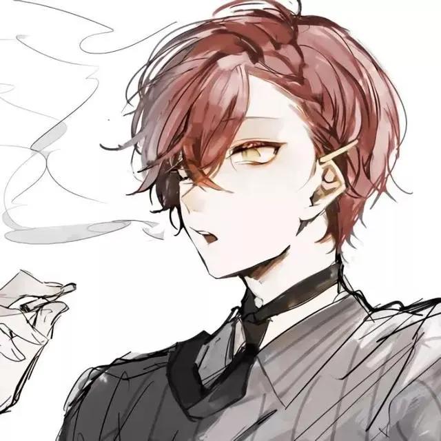 动漫男生头像：当我热情耗尽，你就是陌生人