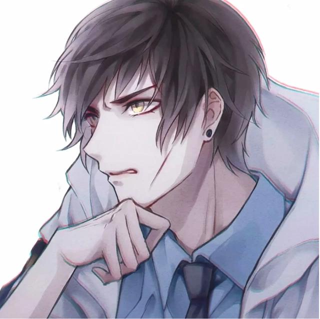 动漫男生头像：愿有人陪你走过风花雪月，看尽千山万水