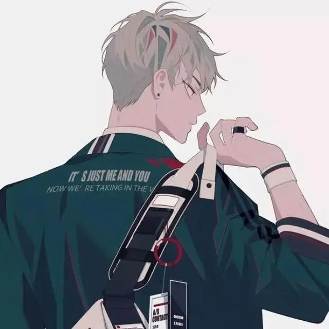 动漫男生头像-如果你喜欢他，那他今天只属于你
