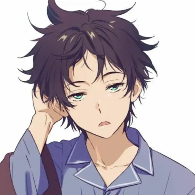动漫男生头像｜月亮不会奔你而来但我会