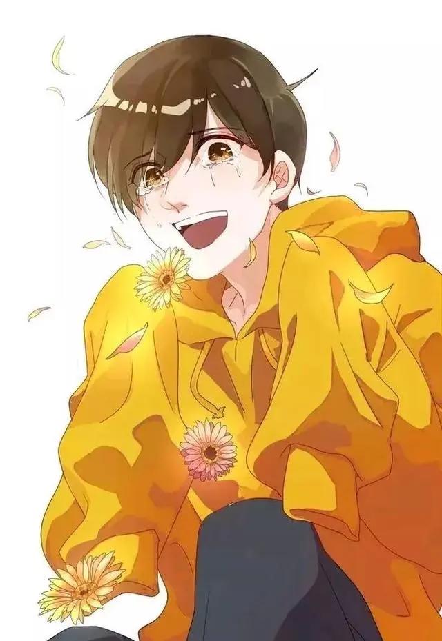 动漫男生头像：一年四季想陪你度过，世间琐事都想与你做