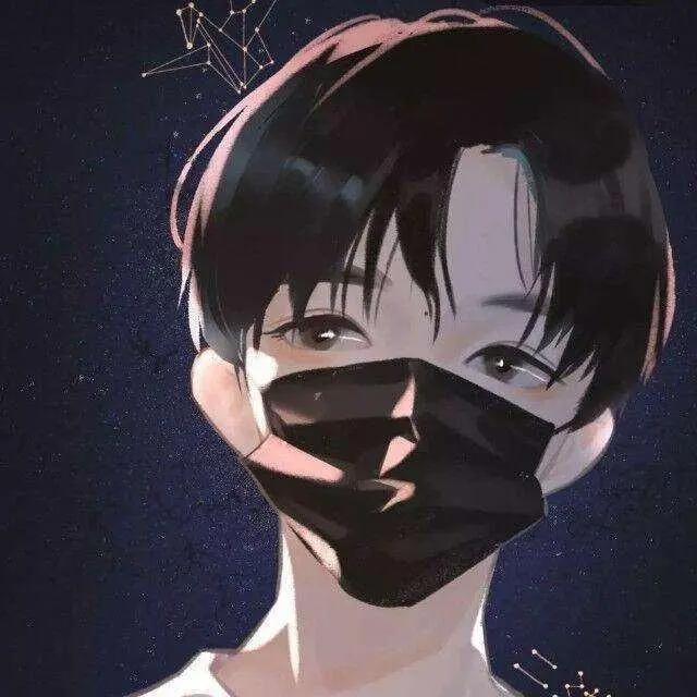动漫男生头像：再遇到你的那一刻，浩瀚众星皆降为尘