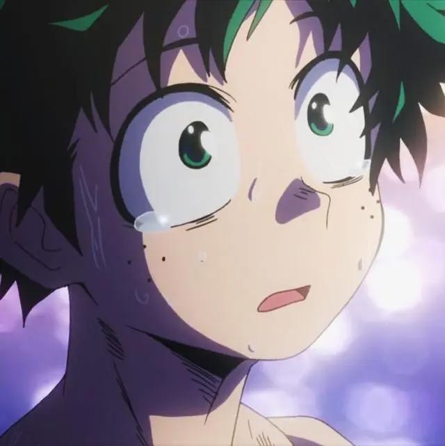 自截动漫男生头像,想要成为英雄的绿谷出久