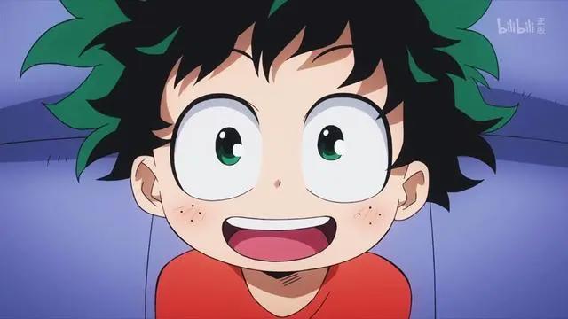 自截动漫男生头像,想要成为英雄的绿谷出久