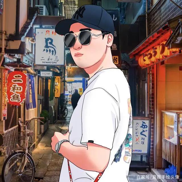 男生潮酷动漫头像设计，你喜欢吗