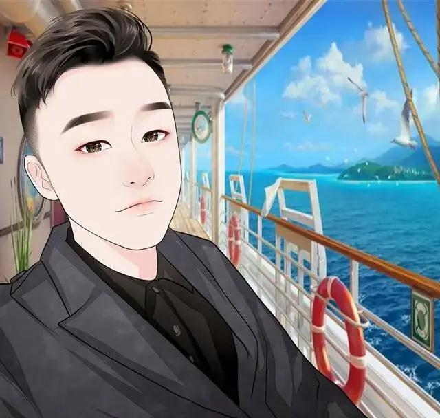男生漫画头像，人不一定要成功，但一定要快乐