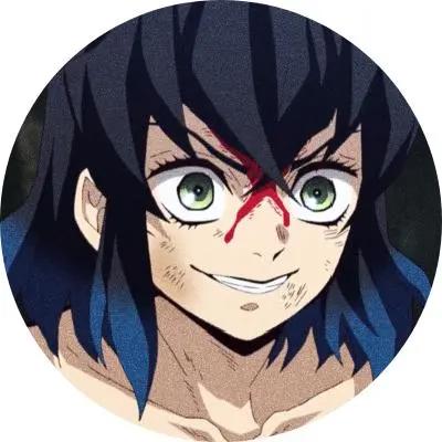 「第19期」动漫男头：鬼灭之刃嘴平伊之助头像