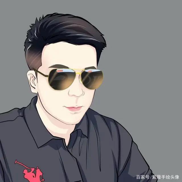 适合成熟男士的漫画微信头像，看起来就舒服
