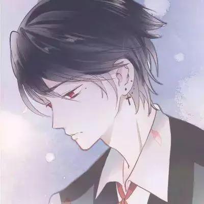 动漫男生头像：现在很想你，等会可能会更想