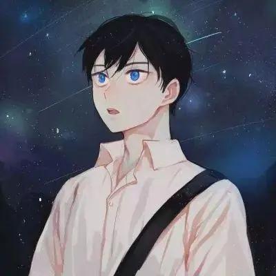 动漫男生头像：只望离别不多，再赏盛世烟火