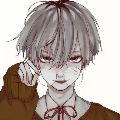 动漫男生头像:时光静好,友谊天长地久