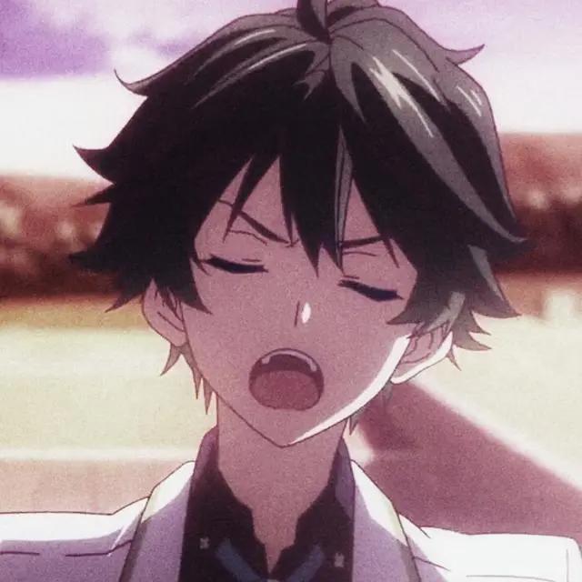 动漫男生头像丨我想拥有一双有闪耀星星的眼睛