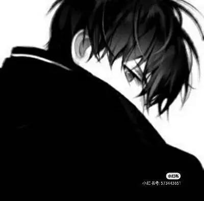 黑白动漫男头像，冷酷霸气，野王专用