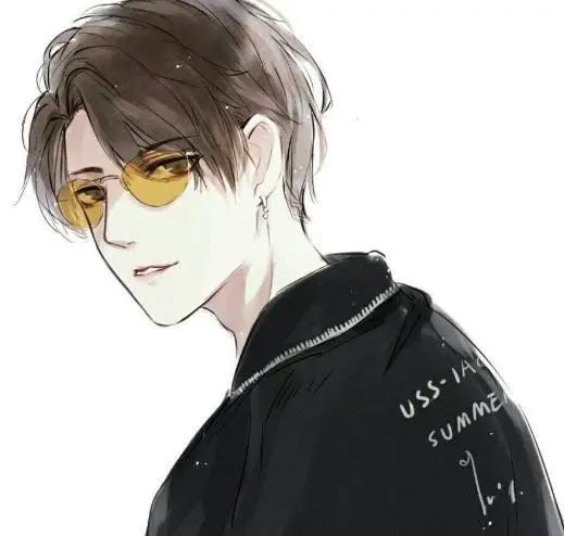 动漫头像：小清新男生系列，听说这样的男生很受欢迎！