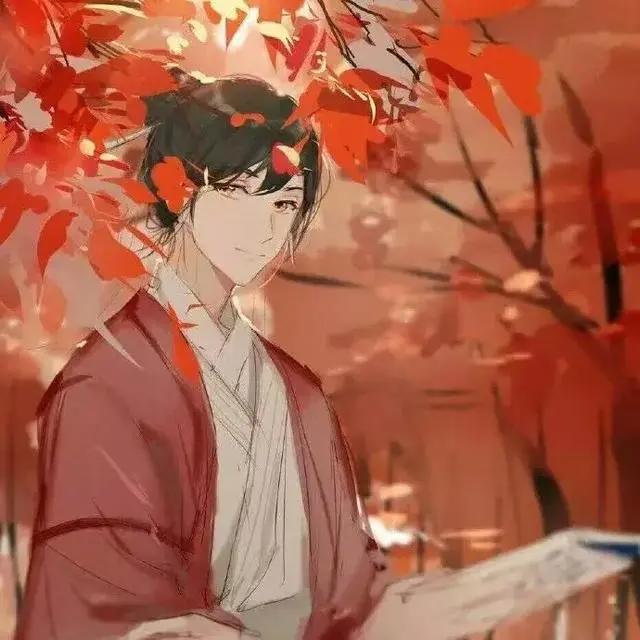 动漫男头像古风帅气
